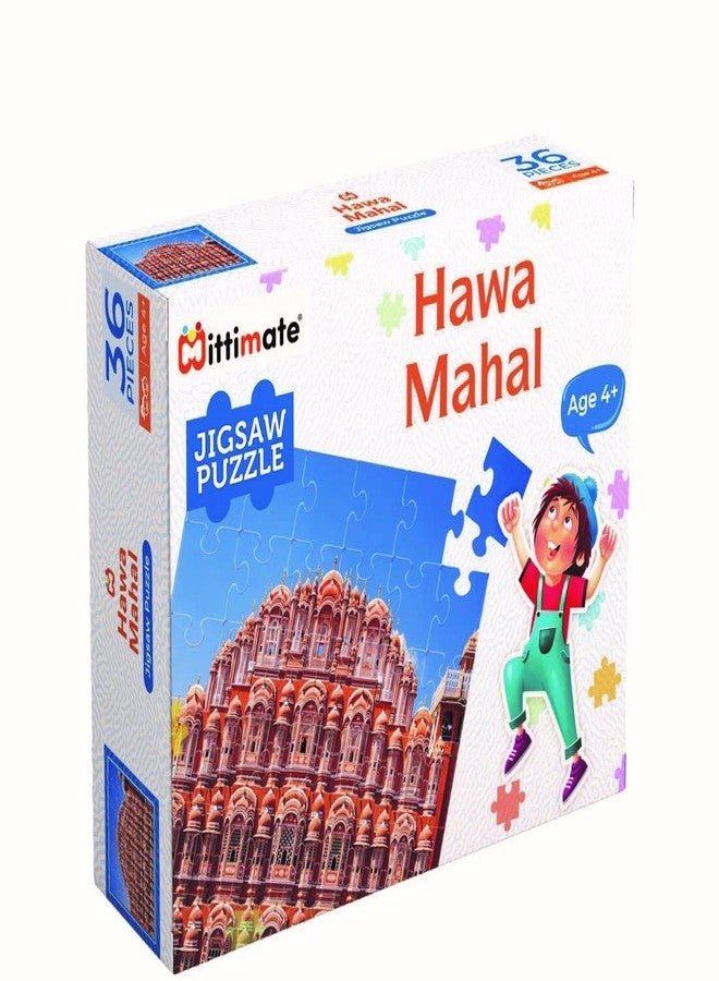 Mittimate Hawa Mahal Jigsaw Puzzle Game for Kids Age 4 to 6 Old I 36 Pieces Puzzle Toy I Birthday Gift for Children - Image 1